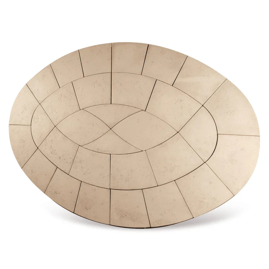 Baroque Oval Kit Limestone* (3200 x 2200mm)