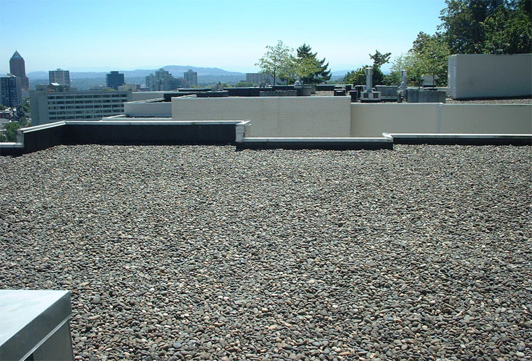 40mm Rounded Roofing Gravel