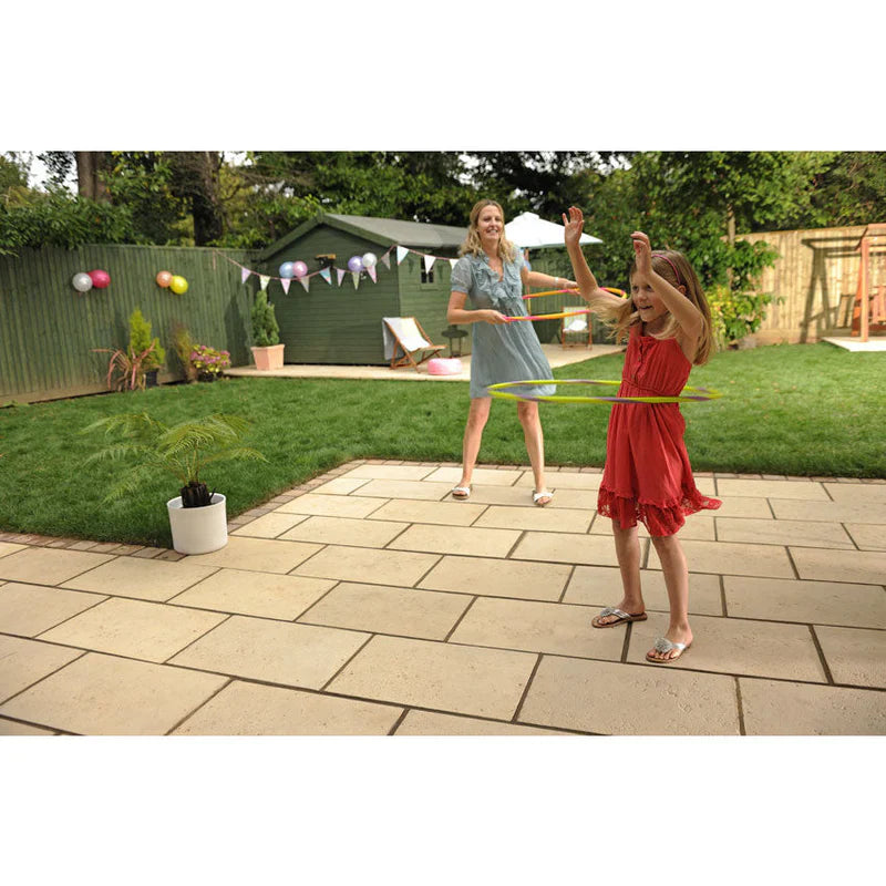 Baroque Paving Kit 5.76m2 Limestone (2400 x 2400mm)