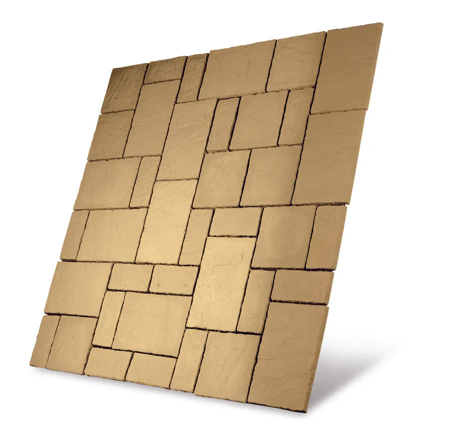 Cathedral Paving Patio Kit Barley